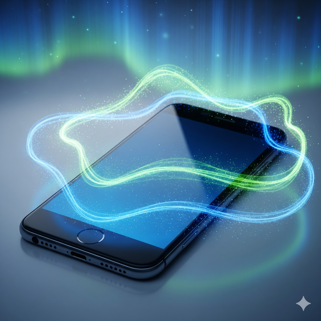 Mobile Overheating Solutions: A Comprehensive Guide to Cooling Down Your Phone 6 : A pristine, modern smartphone surrounded by a calm, glowing blue and green light, representing long-term phone health and care.